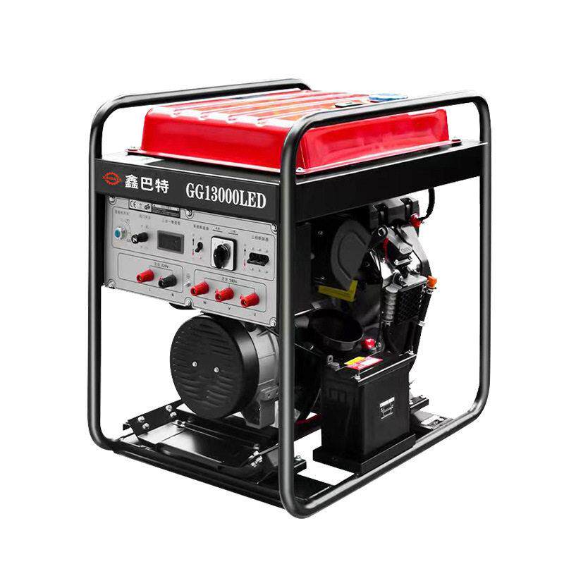 风冷柴油双缸10kw-20千瓦小型便捷式家用户外应急220v380V发电机