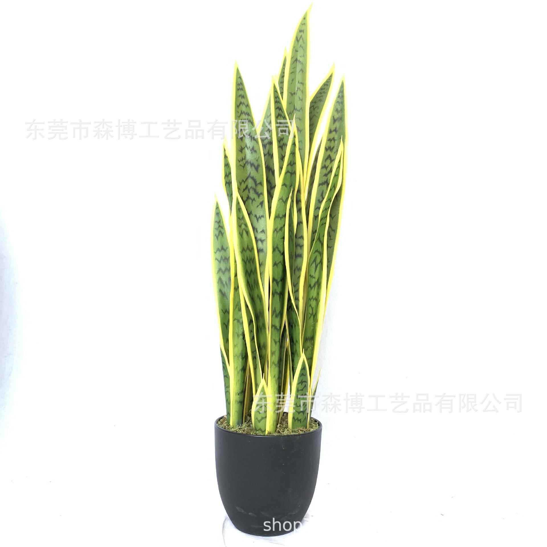 大型仿真仙人掌造景装饰室内橱窗绿植景观楼梯下仿真植物盆景组合