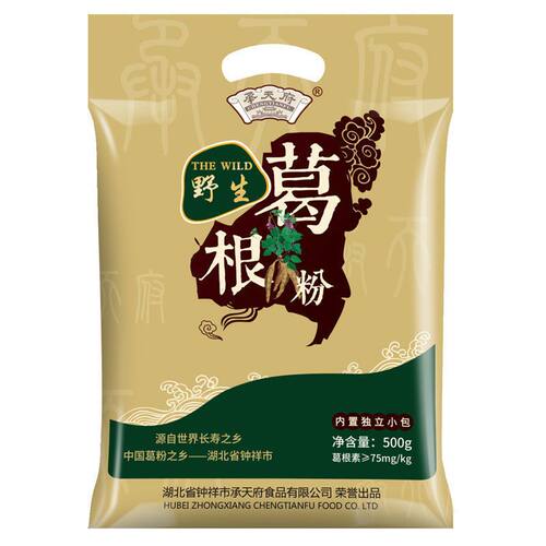 承天府纯天然无添加葛根粉免煮
