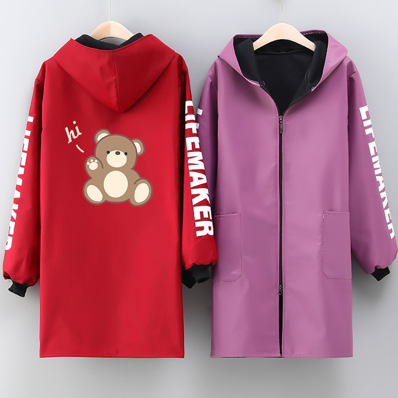 秋冬长袖围裙定制logo印字家用厨房加绒外穿罩衣女新款工作服加厚,家庭/个人清洁工具,围裙,淘宝优惠券,粉丝福利购,淘宝优惠卷