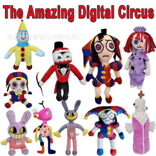 跨境新品The Amazing Digital Circus数字马戏团小丑兔子毛绒玩具