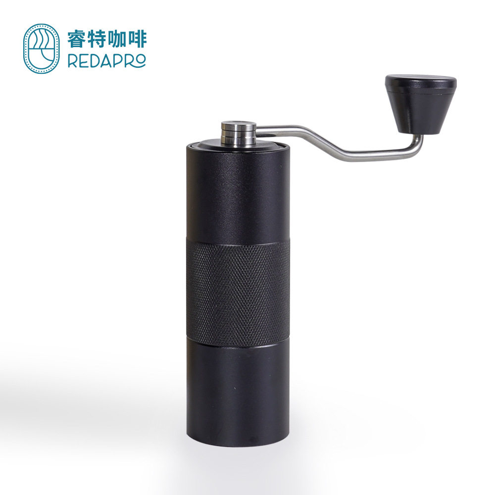 手摇磨豆机不锈钢磨芯铝合金机身手动咖啡研磨器摩卡壶咖啡磨豆机