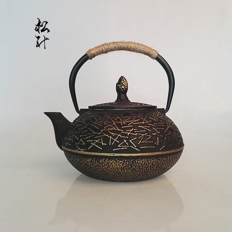 瑞寿堂铁壶铸铁泡茶松针壶纯手工功夫茶具电陶炉礼品套装厂家