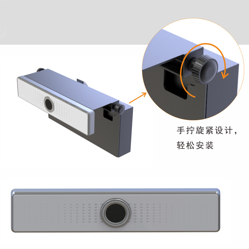 智能指纹抽屉锁免开孔家用抽屉衣柜鞋柜柜门柜子办公指纹锁防盗锁