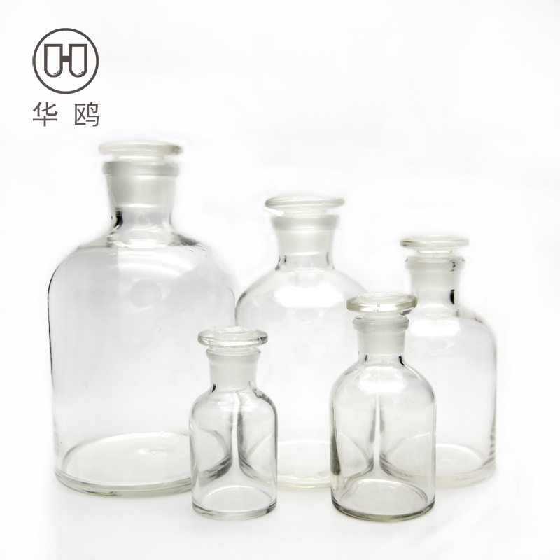 厂家磨砂试剂瓶 透明小口瓶5000ml 磨口细口瓶 瓶 泡药瓶5l