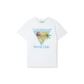 Coconut City - Blue & White