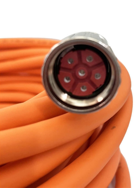 LENZE 伺服电机动力线电源线连接线EWLM015GM-015C电缆线橙色