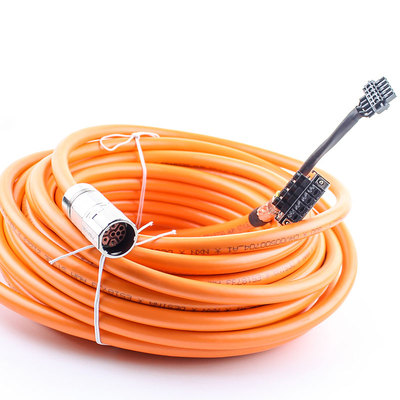 倍福ZK4500-8023-0190伺服电机电源线 PUR外皮耐油耐磨耐折弯