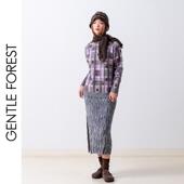 Gentle 圆领宽松套头毛衣 彝纹样经典 Forest 彝