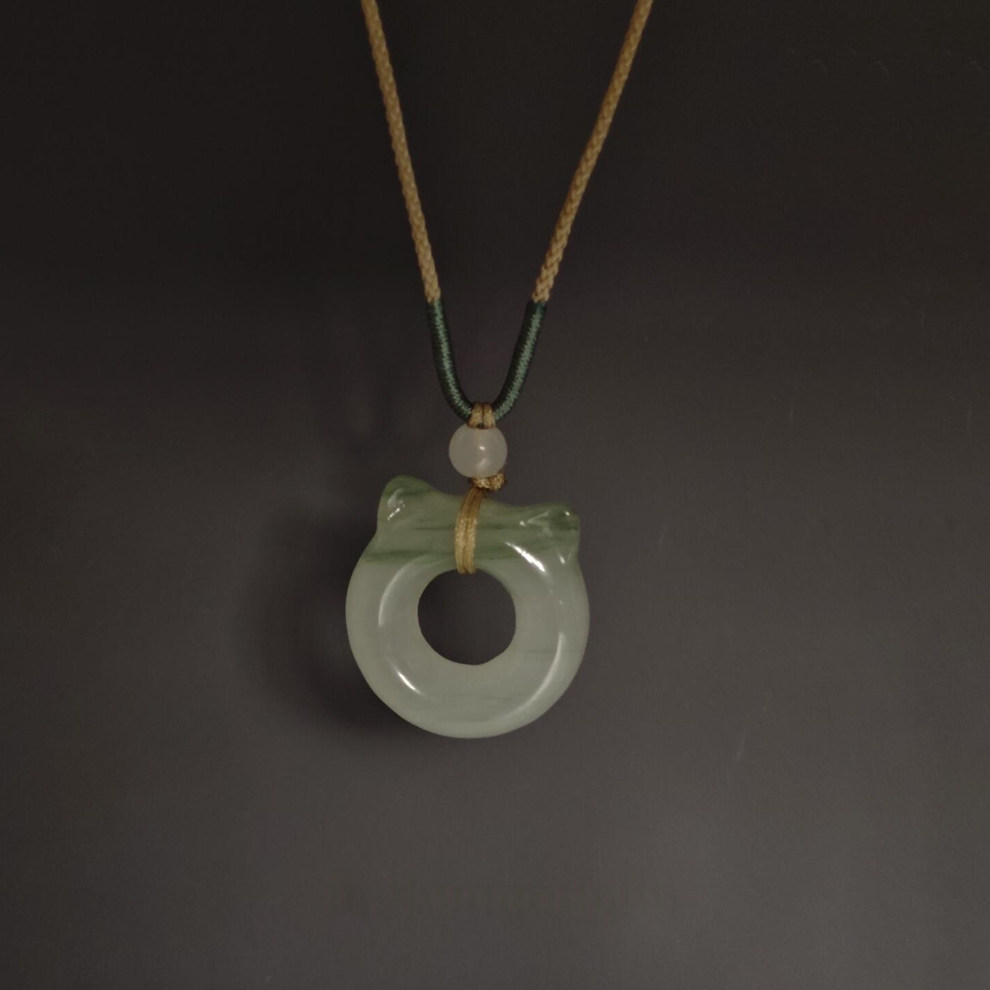 小猫咪耳朵吊坠项链女款2025新款