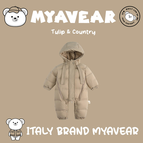 MYAVEAR冬季婴儿羽绒连体衣