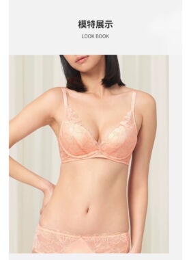 D28-黛-高端小胸聚拢显大深V蕾丝女文胸内衣-11R1978/16R8981