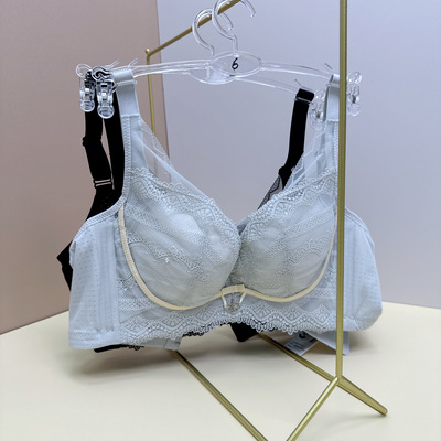 GM05-歌慕尔-大胸显小2mm软钢圈内里蚕宝宝收副乳内衣文胸-8333B