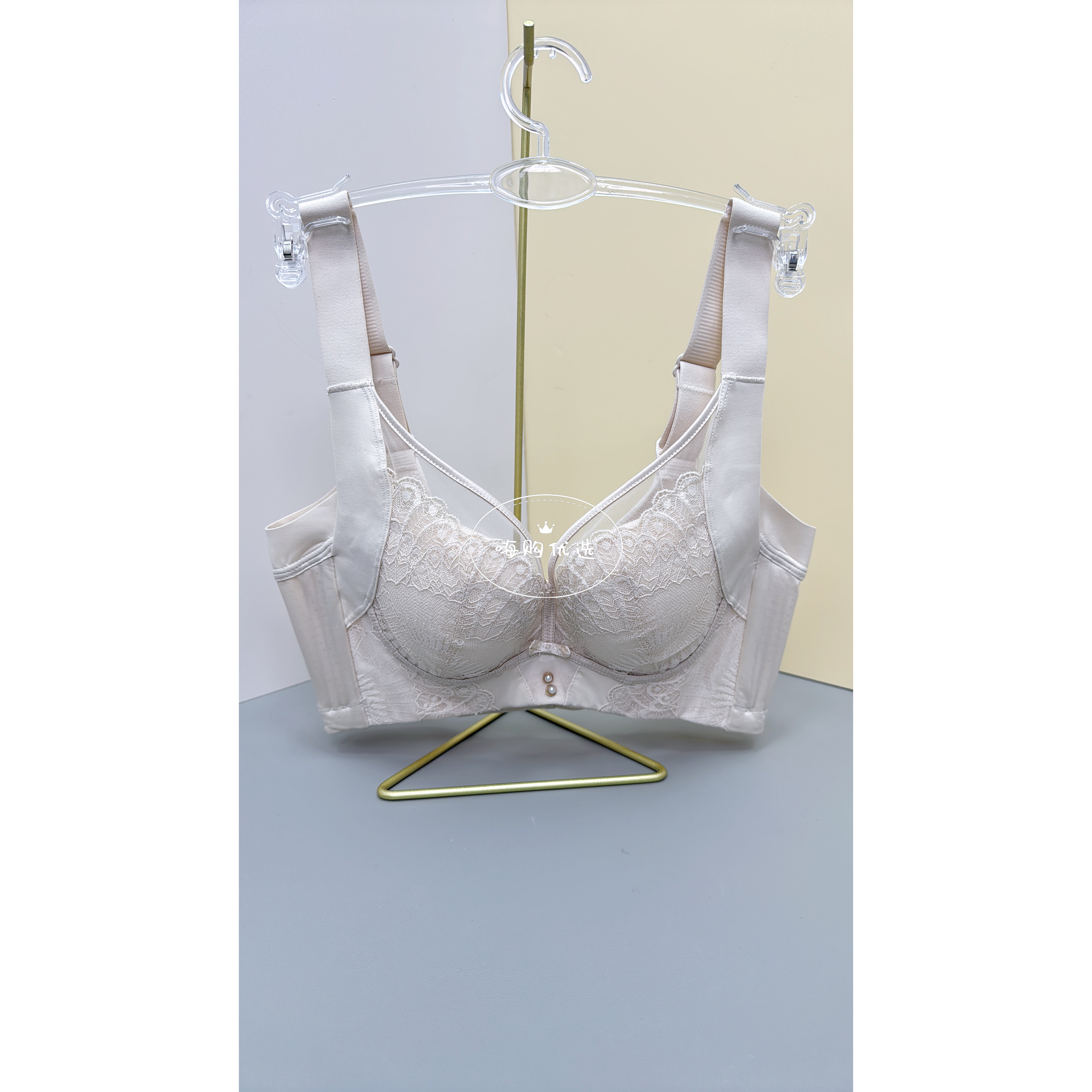 GM6-歌慕尔-中薄杯2mm软钢内里蚕宝宝收副乳防下垂内衣文胸-8506B