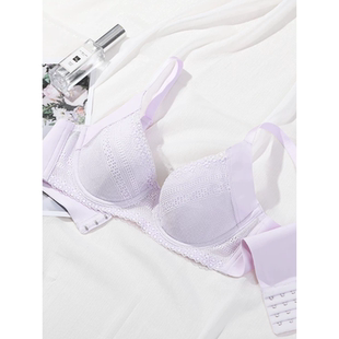 16R8898 文胸内衣 D44 黛大胸显小有钢圈调整型收副乳薄款