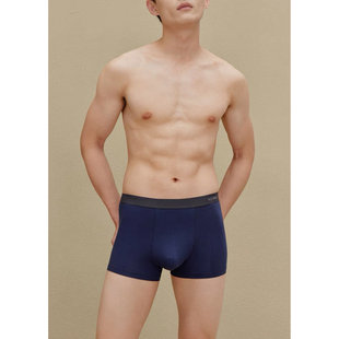 男士 10%氨纶 莫代尔长绒棉平角内裤 90%棉 N212MU1306 NW02