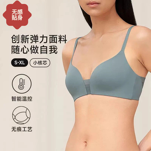 D27-黛-光面无痕无钢圈舒适智能贴合女士内衣文胸-11-1885