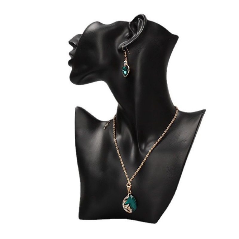 首饰展示架人像高端树脂侧身模特项链饰品架创意首饰架珠宝道具