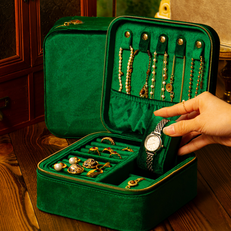 上品美创手表首饰多功能收纳盒