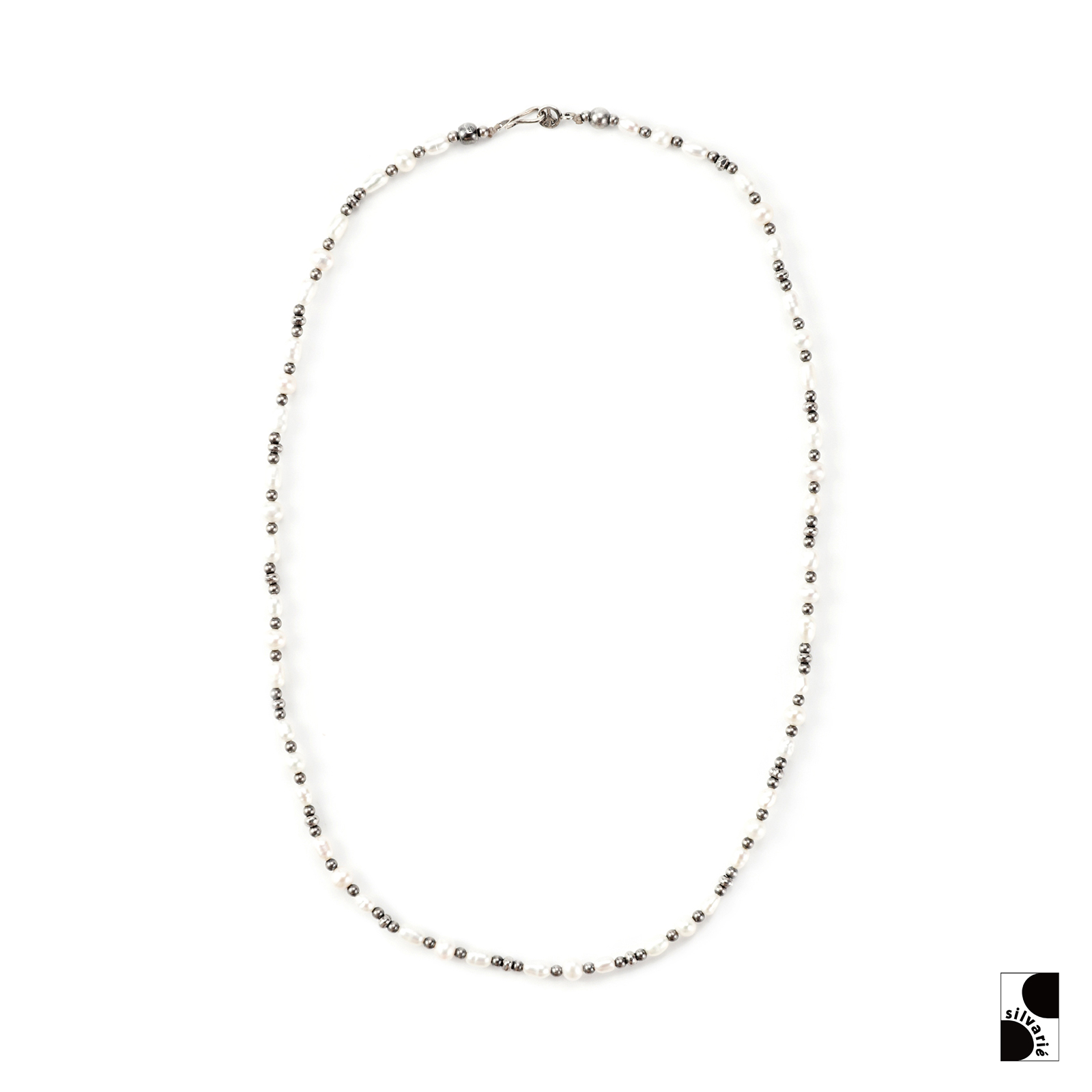 SUNKU39白色珍珠项链男女日系