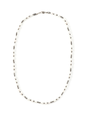 SUNKU39白色珍珠项链男女日系