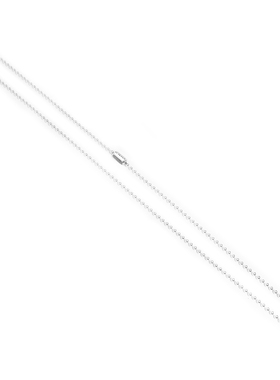 GOGOLLAM美式简约项链纯银珠链