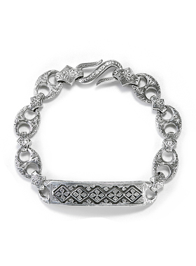 GEROCHRISTO纯银拜占庭十字手链