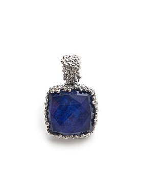 GEROCHRISTO浮雕花朵宝石吊坠