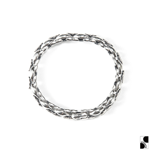 TOUCHES DEEP 美国纯银深层接触手链潮流男 ONES =silvarie=LONE