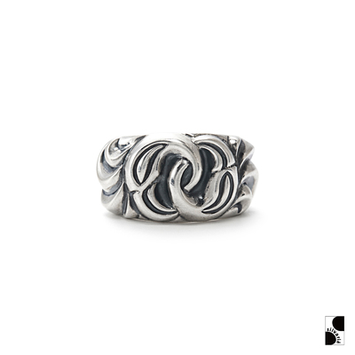 LONEONES双飞鸟无限符号戒指