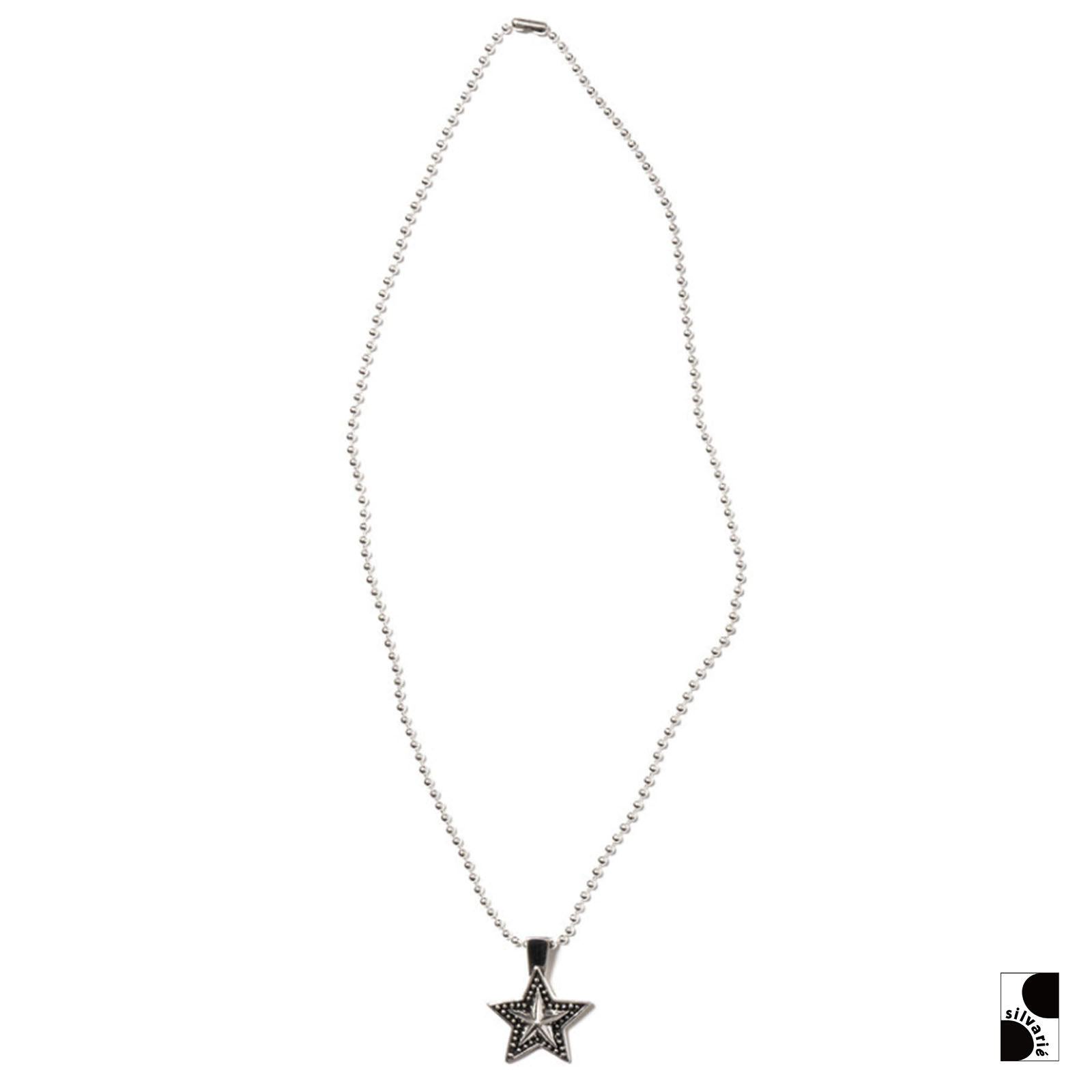 =silvarie=MAPLE 加拿大个性街头潮流银饰星星项链珠链欧美小众