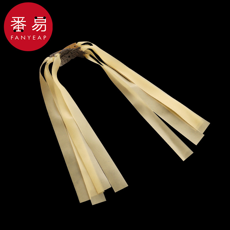 弹弓皮筋AF1S242-回弹扁皮筋短拉伸防冻耐用弹力弹弓运动训练