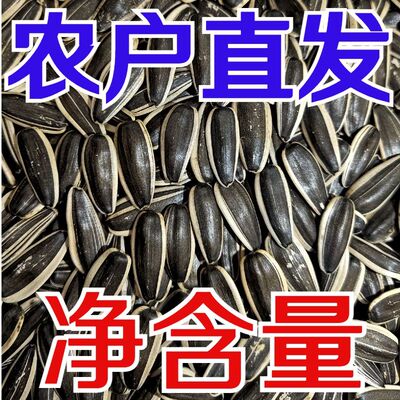 24年新货 内蒙古原味现炒熟葵瓜子2斤5斤散装五原休闲
