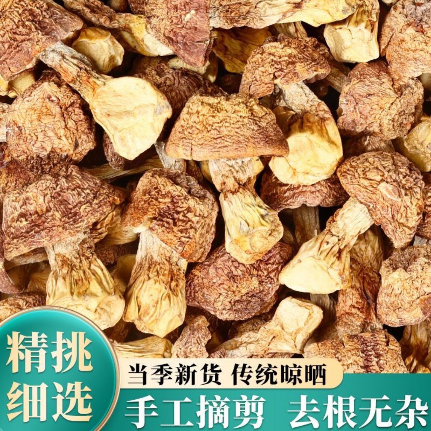 【泡发率高】云南特产姬松茸干货炖鸡煲汤食材涮火锅松茸菌袋装