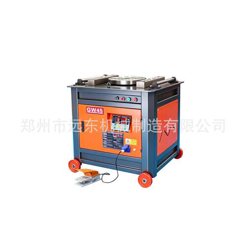 GW45钢筋弯曲机建筑工程钢筋加工机械螺纹钢圆钢弯箍折弯一体机