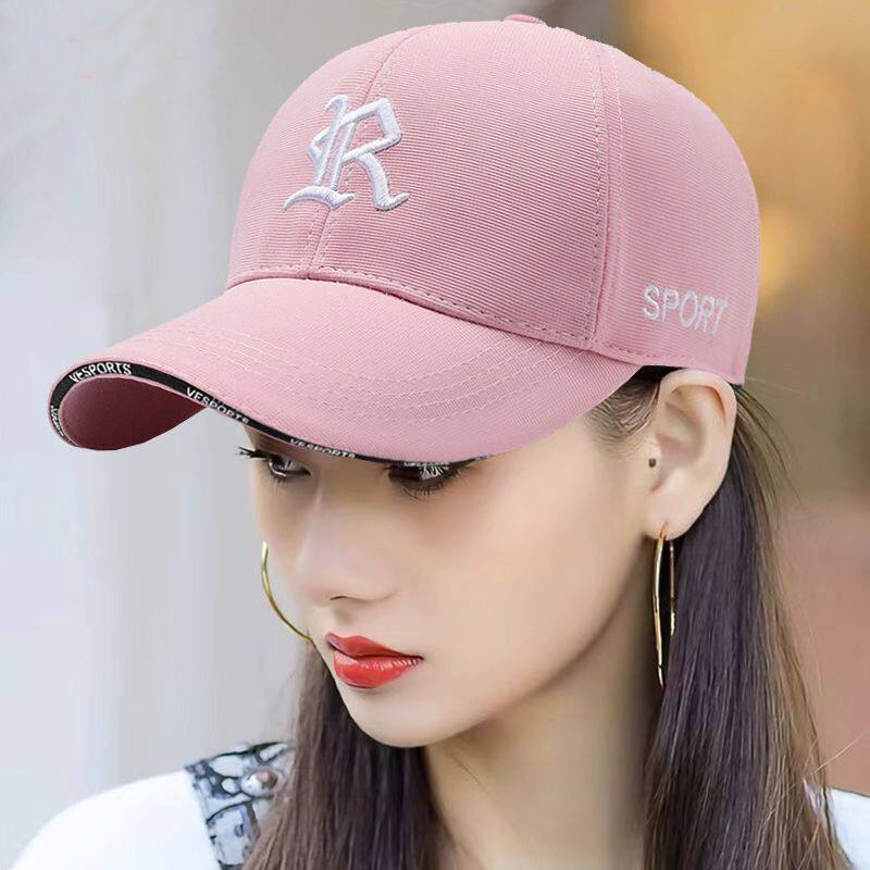 新款帽子女春秋女帽百搭户外时尚鸭舌帽韩版潮太阳帽棒球帽