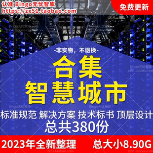 5G新型智慧城市未来城市AI人工智能数字化城市大脑一网统管方案