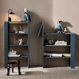 丹麦Ferm LIVING  HorseBookcase书架儿童桌凳休闲椅储物凳置物架