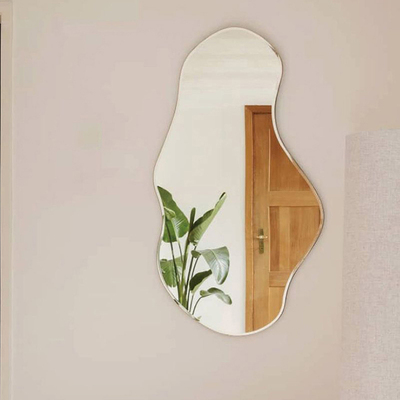 Ferm Living Pond Mirror 镜子湖泊镜墙面穿衣镜异形卧室化妆镜