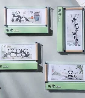 成都熊猫文创冰箱贴送老外礼物