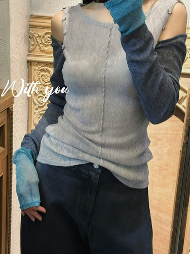 26ss秋冬新款小众设计师品牌Withyou予你复古牛仔裤女