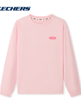 Skechers斯凯奇针织衫男女同款长袖T恤凉感亲肤百搭上衣 L226U031