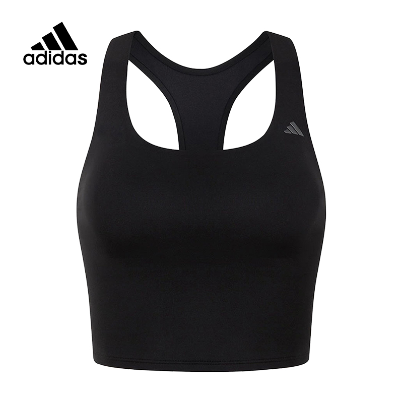Adidas阿迪达斯秋季DAILY LS CGA女子训练黑色运动内衣IY5934