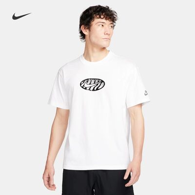 Nike耐克NIKE SPORTSWEAR运动休闲宽松舒适短袖圆领T恤FQ3753-100