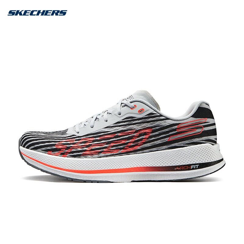 SKECHERS斯凯奇春季男子GO RUN RAZOR 4缓震跑步运动鞋246075/GRY