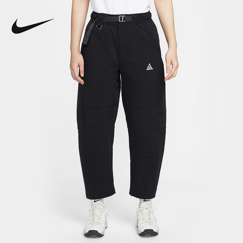 NIKE耐克女裤子秋冬新款ACG户外运动裤工装裤梭织长裤HJ0244-010