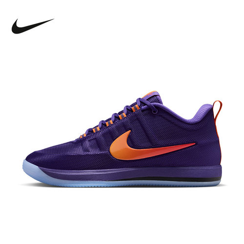 NIKE耐克男鞋BOOK 2布克2代紫色运动鞋缓震实战篮球鞋FZ7014-500
