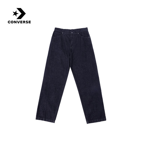 Converse匡威26春季新品拼接感时尚休闲牛仔裤男长裤 MCJ421-UHD