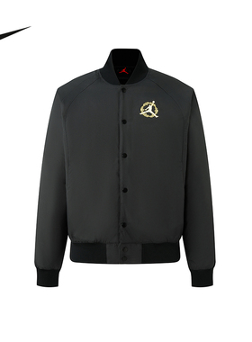 NIKE耐克男棉服26春新款Jordan印花棒球服棉衣夹克外套IQ3966-060