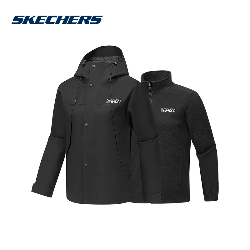 SKECHERS2025秋女梭织外套 P325W123-0018